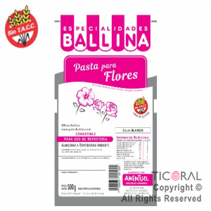 PASTA  BALLINA PARA FLORES 500GRS x 1